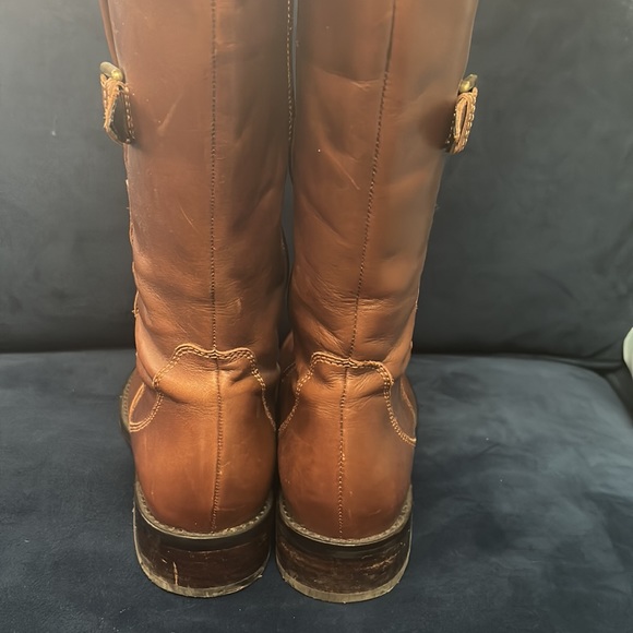 Ecco brown leather boots - Picture 5 of 6